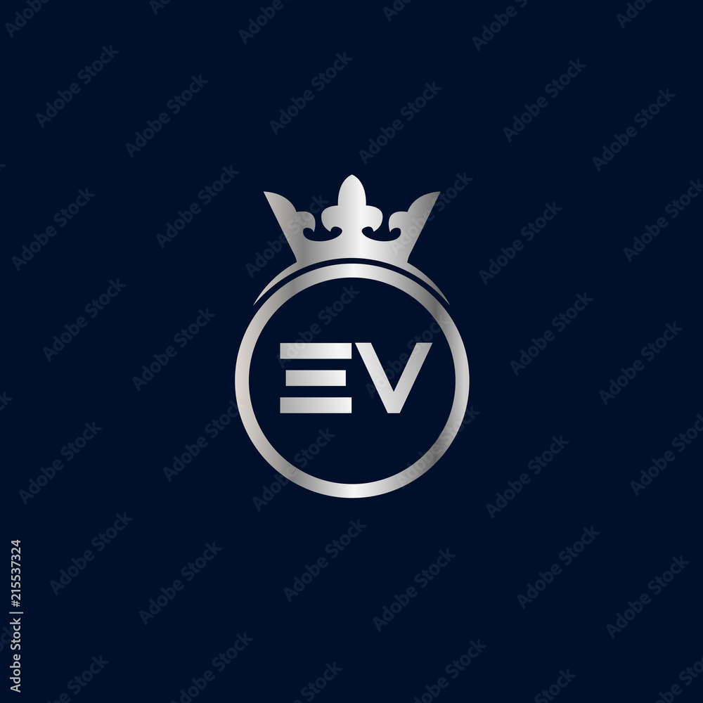 Initial Letter EV Logo Template Design Initial Letter EV Logo Template Design