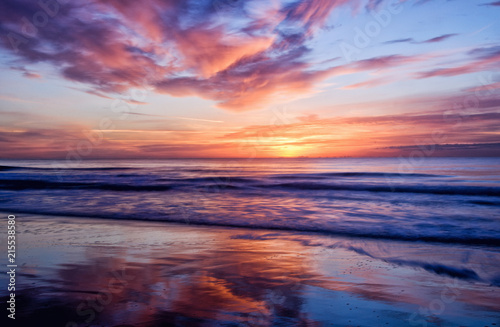 Long Exposure Sunrise in Myrtle Beach South Carolina
