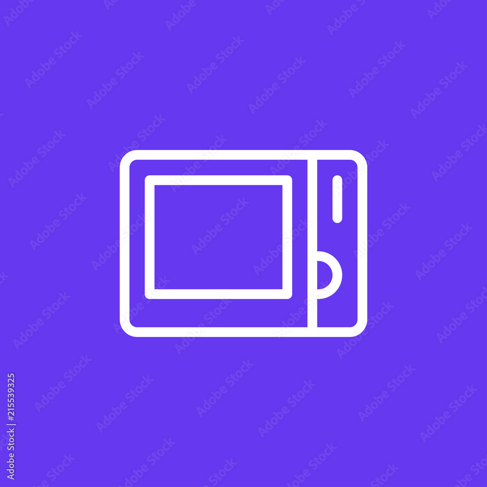 Microvawe vector icon isolated on background. Trendy sweet symbol. Logo illustration Microvawe vector icon isolated on background. Trendy sweet symbol. Logo illustration