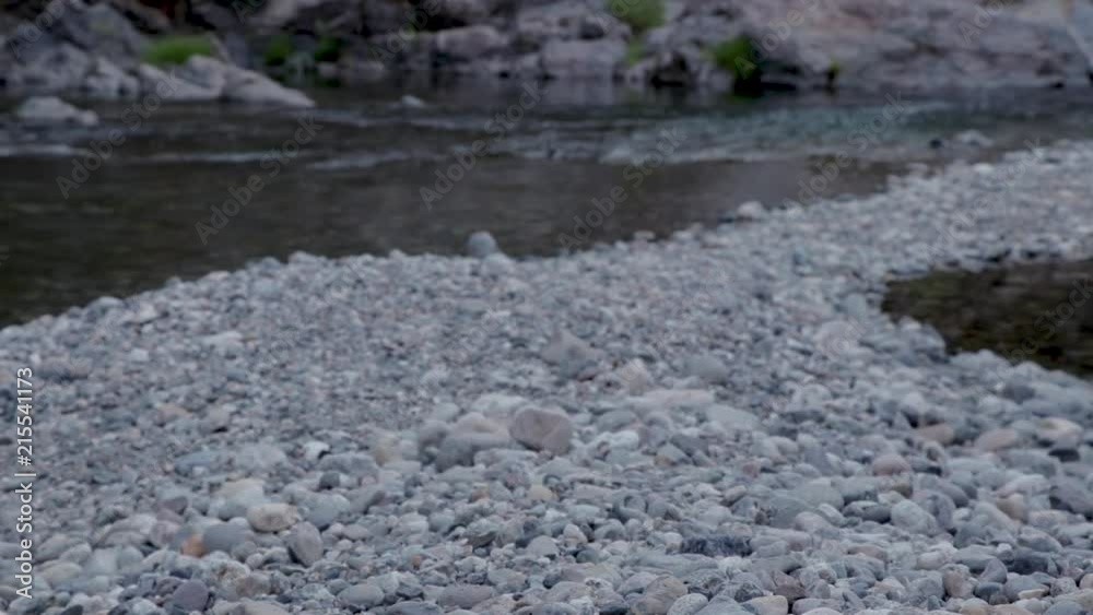 Beautiful Yuba River in Northern California flowing in the middle of summer Beautiful Yuba River in Northern California flowing in the middle of summer