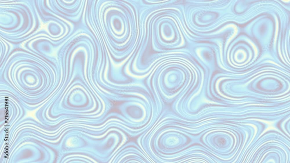 Moving random psychedelic waves. Abstract screensaver for video. Looping footage. Holographic colors. Moving random psychedelic waves. Abstract screensaver for video. Looping footage. Holographic colors.