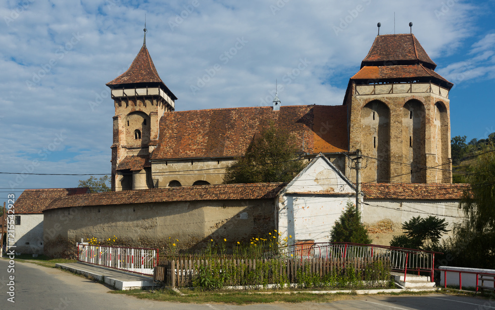 Fortified church in Valea Viilor, Romania