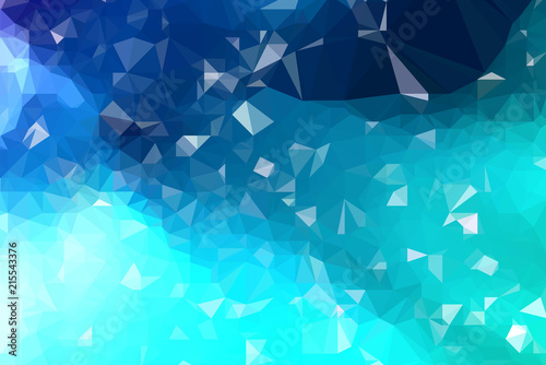 Triangulated colorful background illustration