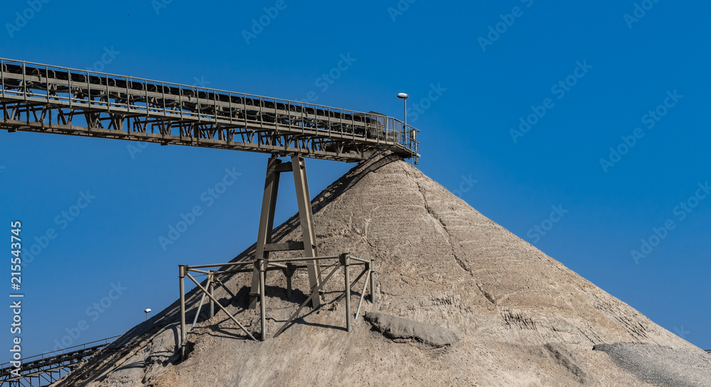 Kieswerk Förderanlage Kieswerk Förderanlage