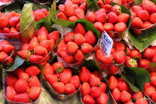 barquettes de fraise photo