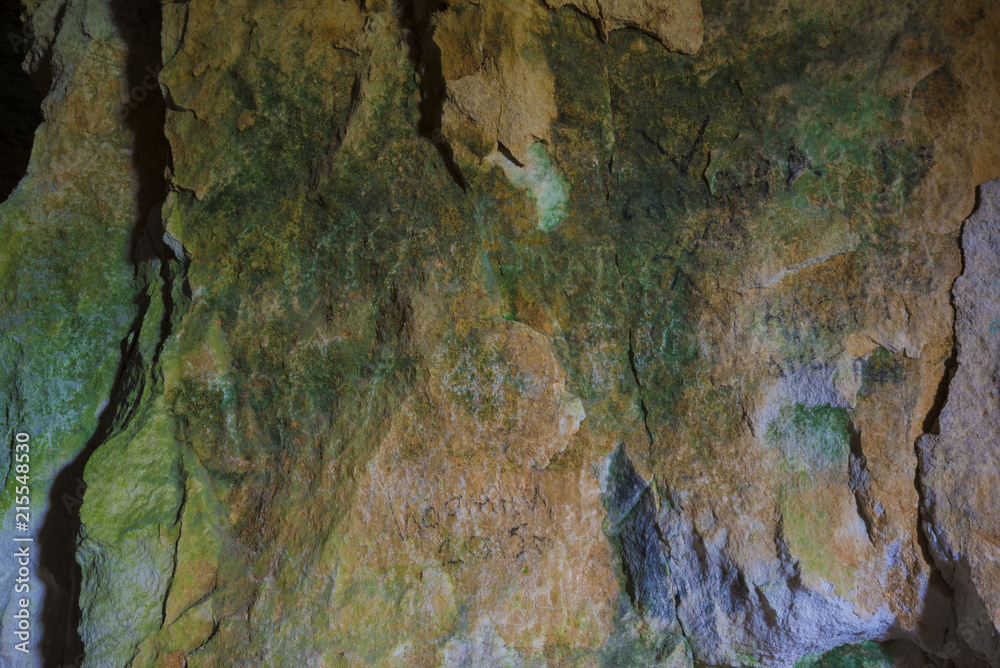 Multi-colored natural stone texture