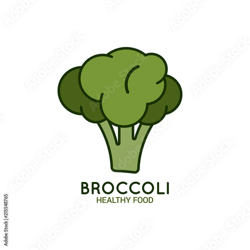 broccoli logo on white background