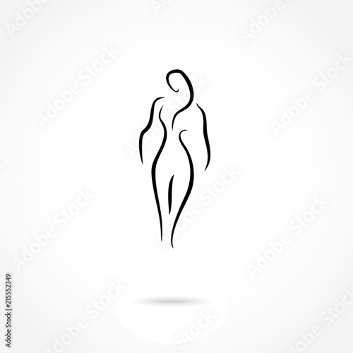 woman icon vector illustration