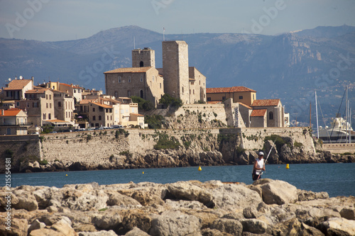 Fototapeta Naklejka Na Ścianę i Meble -  Francia, Costa Azzura, la città di Antibes