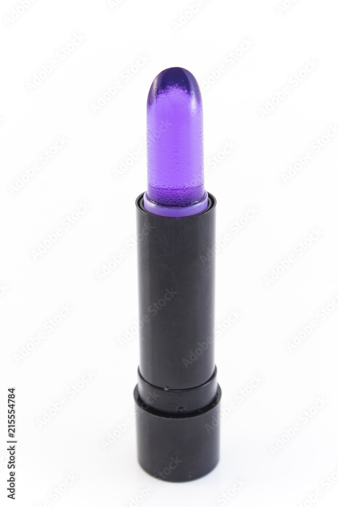 Purple Lip Balm Isolated on White Purple Lip Balm Isolated on White