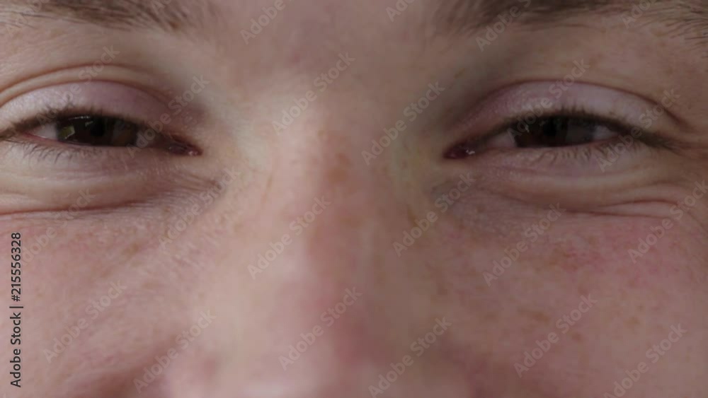 close up young man eyes looking cheerful caucasian male healthy eyesight satisfaction close up young man eyes looking cheerful caucasian male healthy eyesight satisfaction