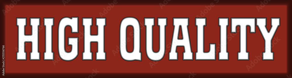 high quality Red Logo stamp Banner Button high quality Red Logo stamp Banner Button