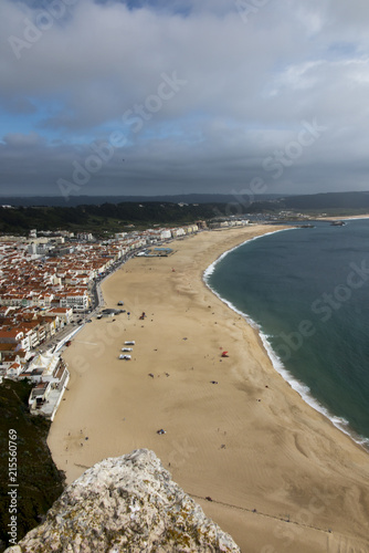 Nazare is one of the most popular seaside resorts in Portugal, considered by some to be among the best beaches