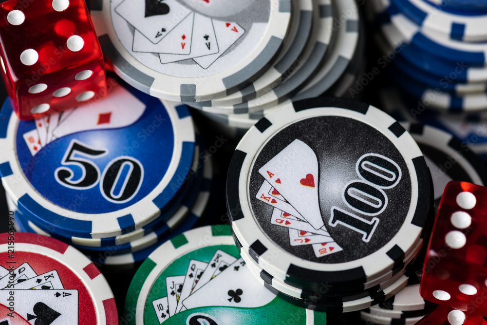 Poker, chips, casino, game, bet, background, cube Poker, chips, casino, game, bet, background, cube