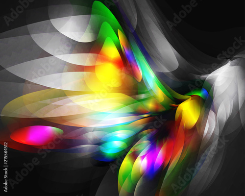 Abstract vector motion composed of simple elements