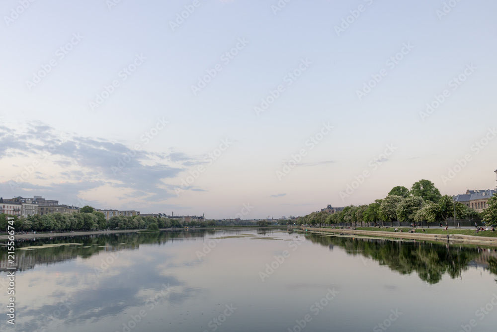 Copenhagen lake from norrebro