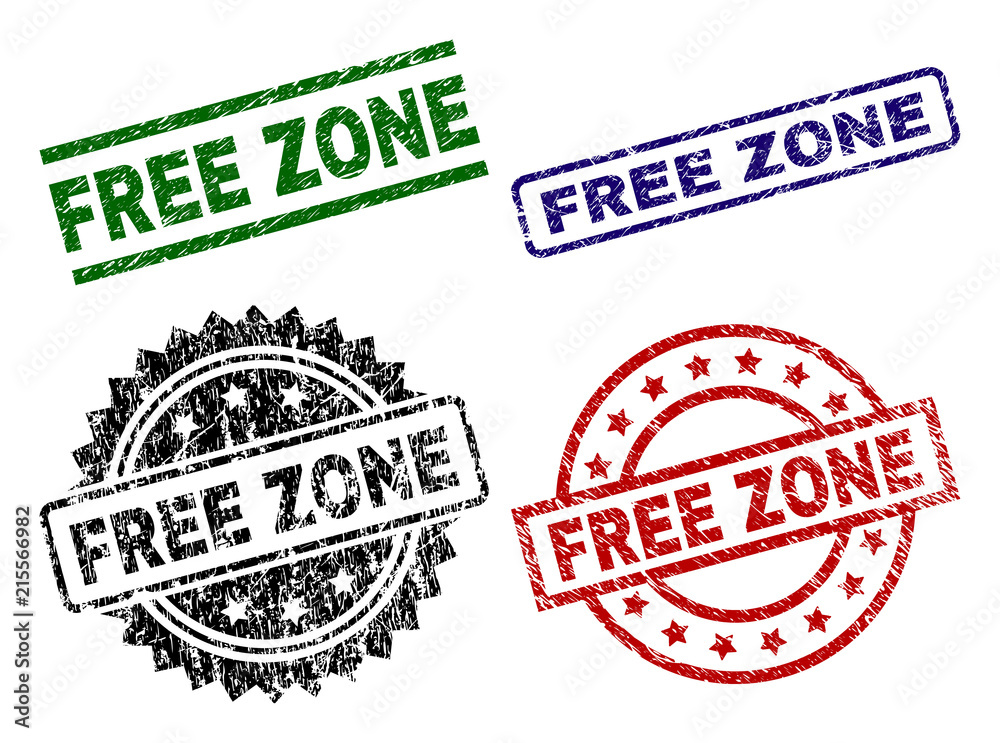 FREE ZONE seal prints with damaged style. Black, green,red,blue vector rubber prints of FREE ZONE label with dust style. Rubber seals with circle, rectangle, medal shapes. FREE ZONE seal prints with damaged style. Black, green,red,blue vector rubber prints of FREE ZONE label with dust style. Rubber seals with circle, rectangle, medal shapes.