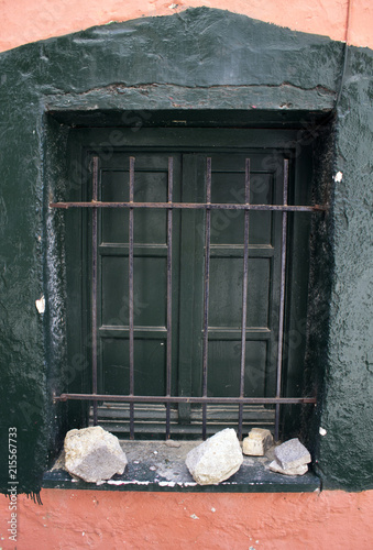 STAIRS AND STRETS IN PARGA -  GREECE photo