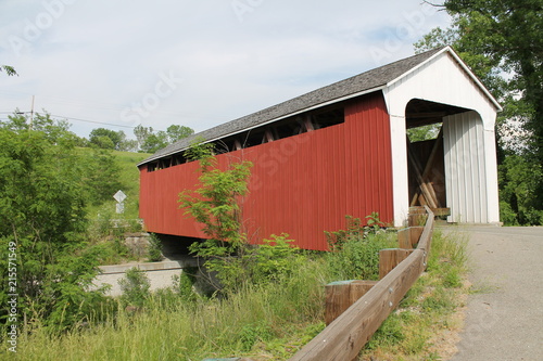 Obraz na płótnie Covered Bridge w salonie