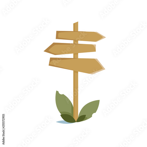 Direction sign.