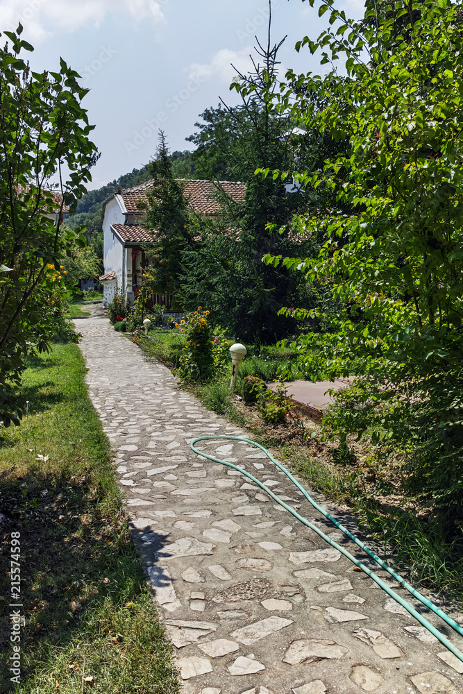 Church from the nineteenth century Saint George known as the Church of Reverend Stoyna at Zlatolist Village, Blagoevgrad region, Bulgaria