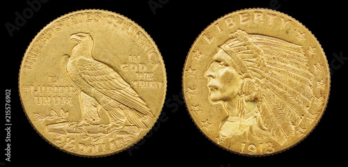Gold Eagle Coin photo