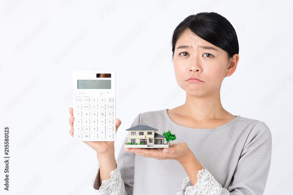 portrait of young asian woman on white background portrait of young asian woman on white background