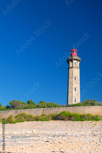 Ile de R   - The lighthouse Phare des Baleines