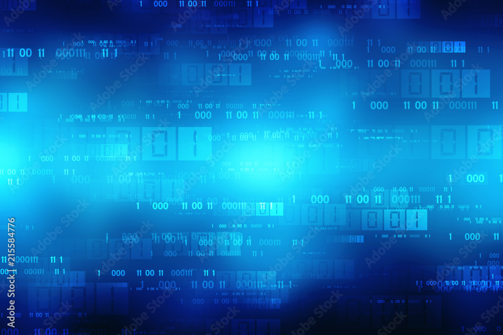 Binary Code Background, Digital Abstract technology background Binary Code Background, Digital Abstract technology background