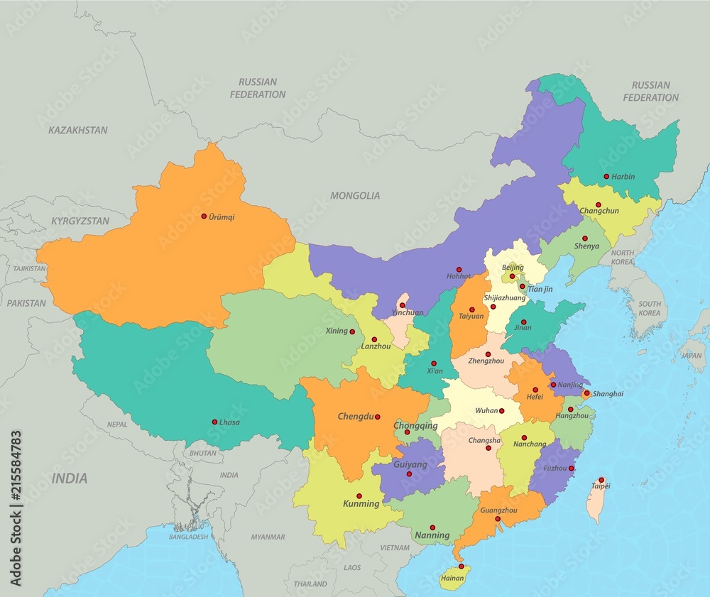 Map of China