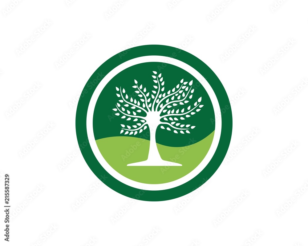 Obraz premium Tree icon log