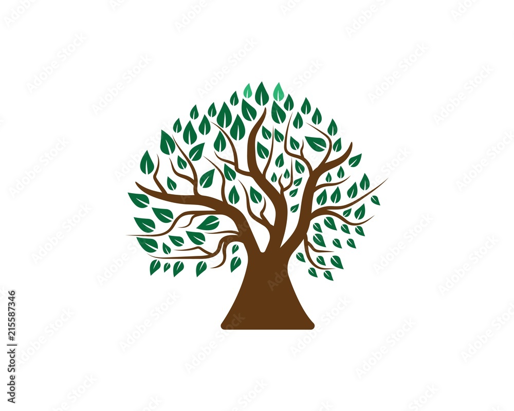 Obraz premium Tree icon log