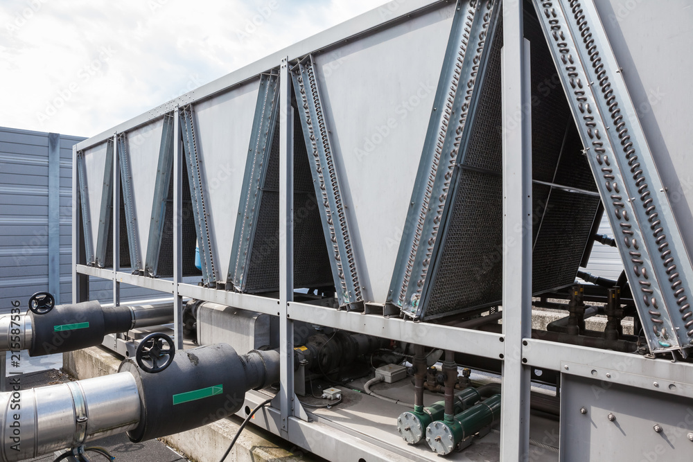 Naklejka premium cooling air conditioning