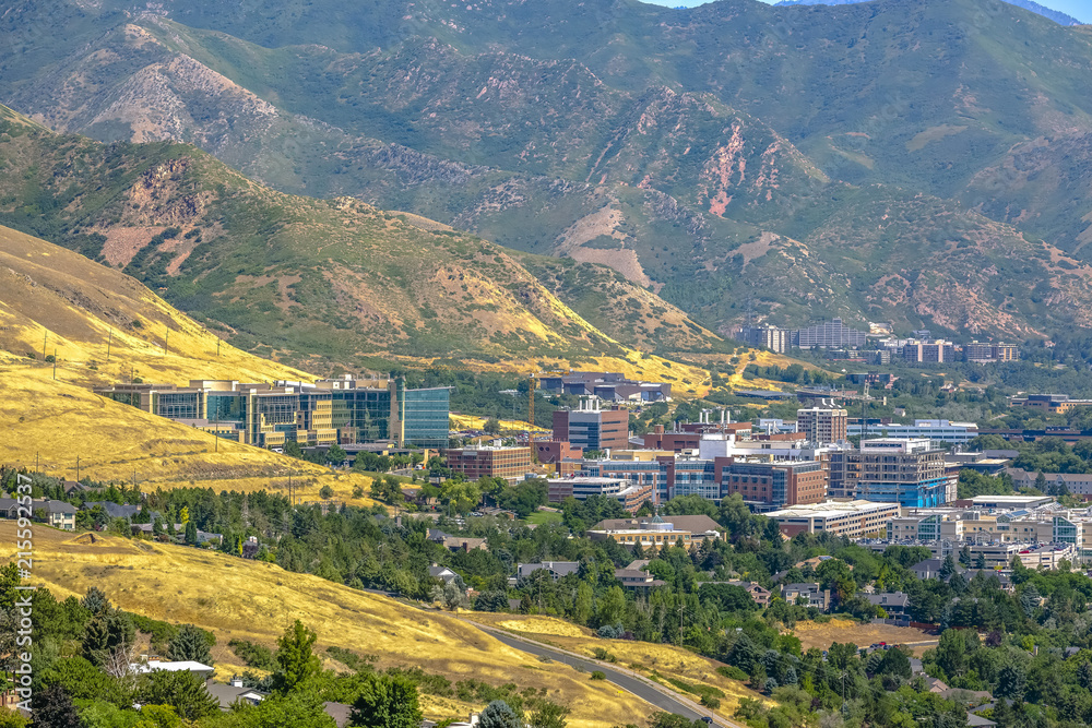 University of Utah views from the suburbs