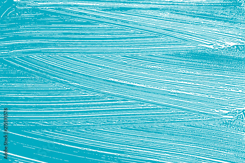 Natural soap texture. Adorable green blue foam trace background. Artistic splendid soap suds. Cleanliness, cleanness, purity concept. Vector illustration.