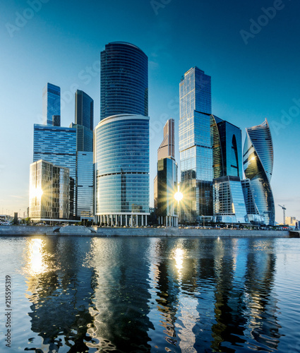 Photography Moscow international business center, Russia