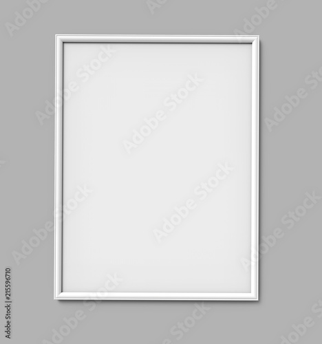 White photo frame