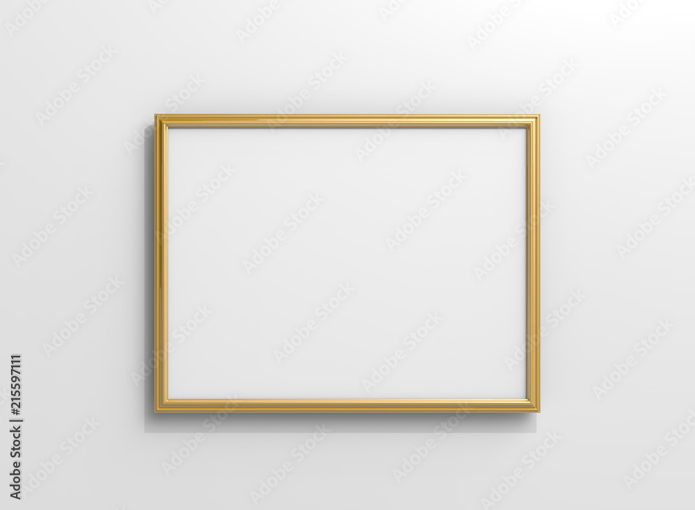 Matte gold color photo frame Matte gold color photo frame