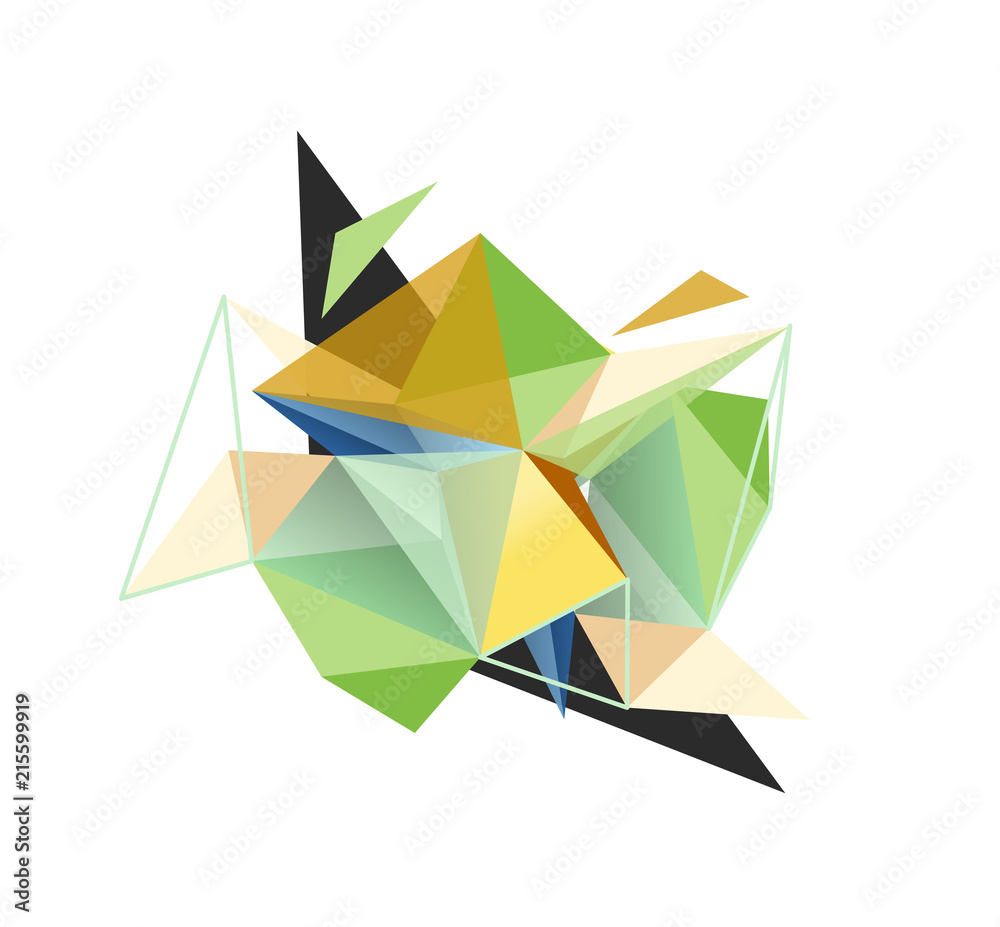 Vector triangle abstract background, low poly concept Vector triangle abstract background, low poly concept
