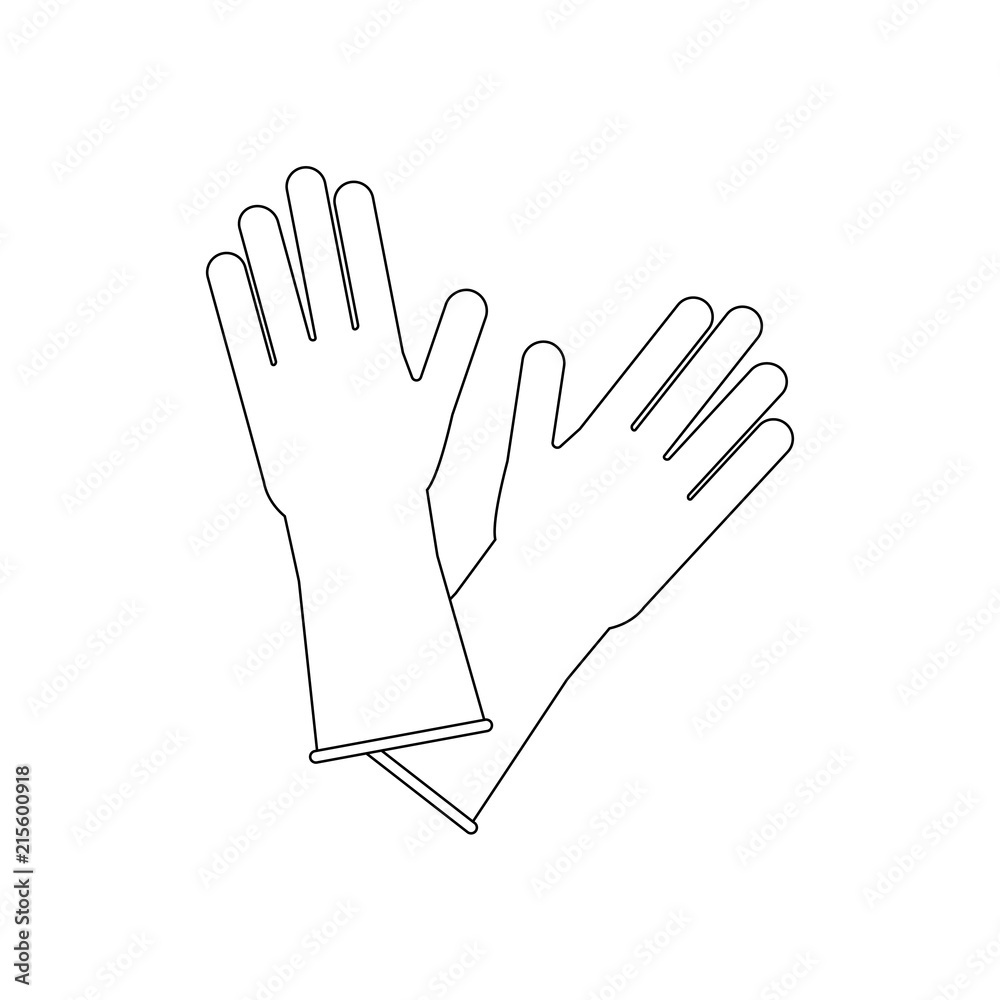 Obraz premium Latex Rubber Gloves