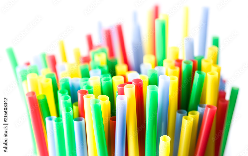 Many colourful plastic straws in a shallow depth of field and bright background
Many colourful plastic straws in a shallow depth of field and bright background
