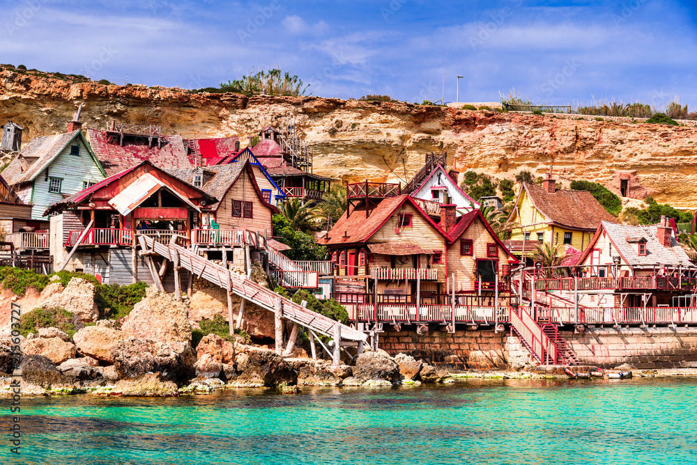 Malta, Il-Mellieha - Popeye village