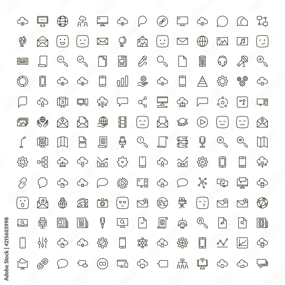 Network flat icon Network flat icon
