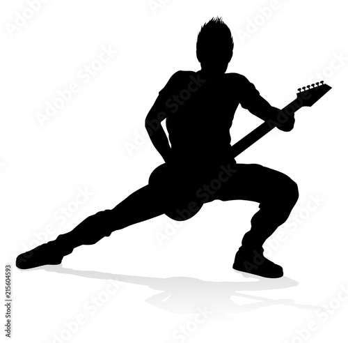 Musician Guitarist Silhouette