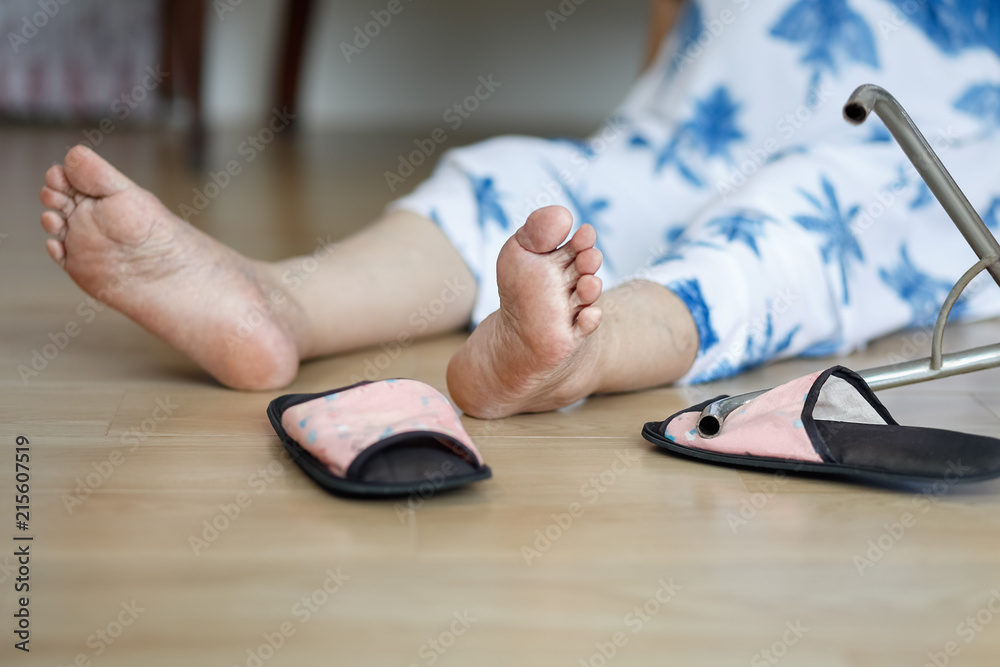 Elderly woman falling down at home ,hearth attack. Elderly woman falling down at home ,hearth attack.