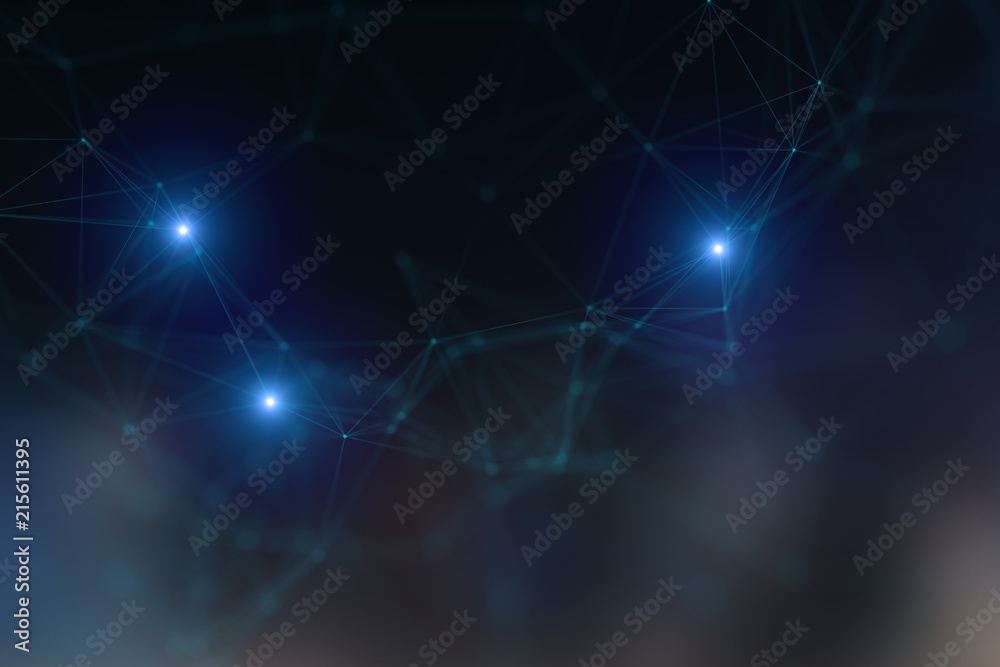 Obraz premium Connection and communication concept