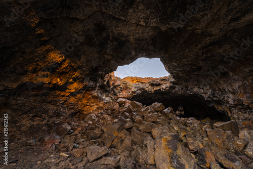 Indian Tunnel in Craters Of The Moon National Monument & Preserve, Idaho, USA © Noradoa