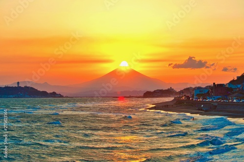 Diamond Fuji from Shonan
