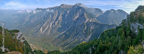 Fototapeta Naklejka Na Ścianę i Meble -  Landscape European Alps, high mountain