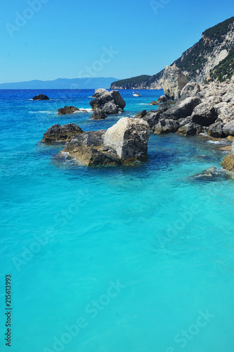 Seascape in Lefkada  Greece